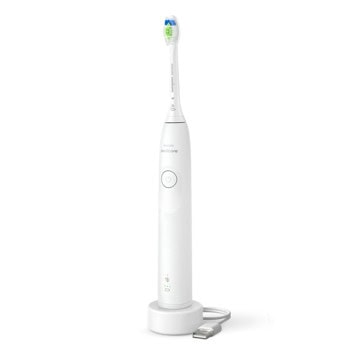 Ел.четка за зъби Philips Sonicare HX7108/01, 1 режим на работа, SmartTimer, време на работа до 21 дни, бяла | JAR Computers Philips Sonicare HX7108/01