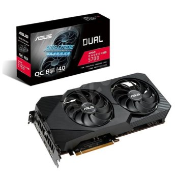 Видео карта AMD Radeon RX 5700, 8GB, Asus Dual EVO OC, GDDR6, 256bit, Display Port, HDMI | JAR Computers Asus Dual Radeon RX 5700 EVO OC 8GB