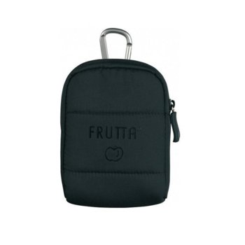 Калъф за фотоапарат Frutta, текстил, универсален, L-размер, черен | JAR Computers калъф за фотоапарат FRUTTA черен L размер
