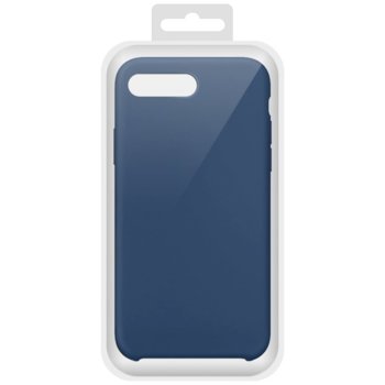 Силиконов гръб iPhone 7/8 Plus Син Soft touch