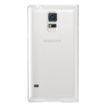 Samsung Flip Wallet Cover for Galaxy S5  White