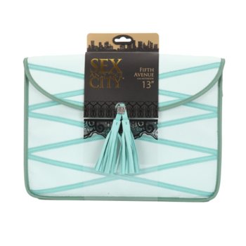 Sex And The City Fifth Avenue Laptop Bag Blue