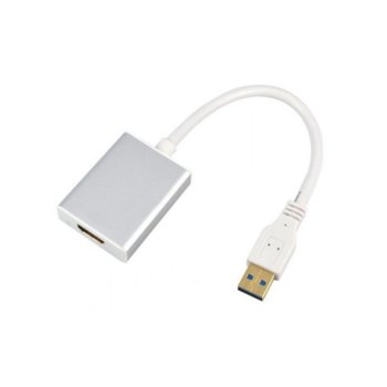 DeTech USB A(м) към HDMI(ж)