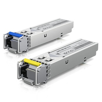 SFP модули Ubiquiti UACCOM-SM-1G-S-2, 1x 1000Base-LX, 3 km, single mode, 2 бр. | JAR Computers Ubiquiti UACCOM-SM-1G-S-2