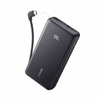 anker zolo, 20000mah, 22.5w, qc + pd (черен)