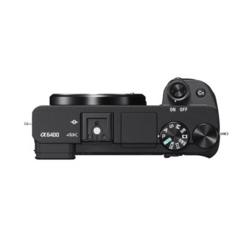 Sony A6400 (черен) + обектив Sony SEL 24mm f/1.8 Z