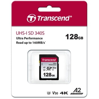 Transcend 340S Ultra Performance 128GB SD Card