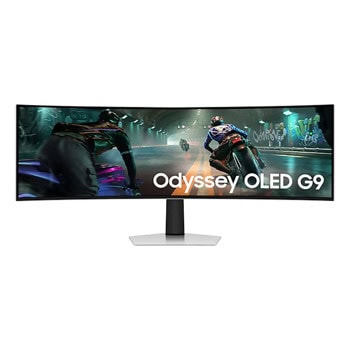 Монитор Samsung Odyssey OLED G9 G91SD LS-49DG910SU (2025), 49" (124.46 cm) OLED панел, 144Hz, DQHD, 0.03ms, 1 000 000:1, HDR10+, 250cd/m2, HDMI, Micro HDMI, USB-C | JAR Computers Samsung Odyssey OLED G9 G91SD