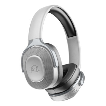 Слушалки Cellularline Arkos AQL Gray, безжични, Bluetooth, микрофон, до 25 часа време на работа, технология Streaming Top Sound, сиви | JAR Computers Cellularline Arkos AQL Gray IT9261