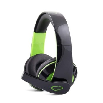 Слушалки Esperanza Condor (EGH300G), микрофон, гейминг, зелени | JAR Computers Esperanza Condor green EGH300G