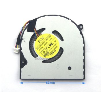 Вентилатор за лаптоп, съвместим с Toshiba Satellite Radius12 P20w-C P25w-C P25w-C2300-4K P25w-C2302 | JAR Computers CPU Fan Toshiba Satellite Radius12 P20w-C