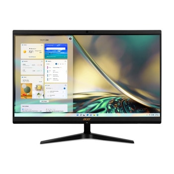 All in One компютър Acer Aspire C24-1700 (DQ.BJFEX.004), шестядрен Alder Lake Intel Core i3-1215U 3.3/4.4 GHz, 23.8" (60.45cm) Full HD Display, 8GB DDR4, 256GB SSD, 2x USB 3.2 Gen 2, No OS | JAR Computers Acer Aspire C24-1700 DQ.BJFEX.004