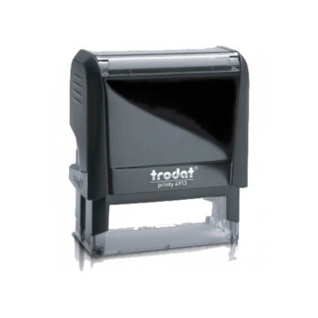 Автоматичен печат Trodat 4913 черен правоъгълен