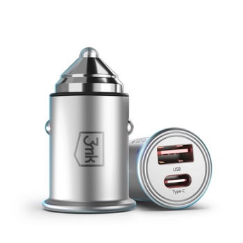 3MK Hyper Car Charger 45W | JAR Computers 3MK Hyper Car Charger 45W