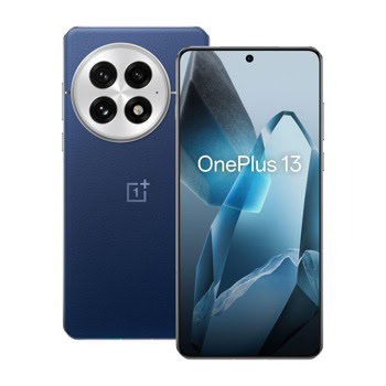 Смартфон OnePlus 13 (син), поддържа 2 SIM карти, 6.82" (17.32 cm) QHD+ 120Hz дисплей, осемядрен Snapdragon 8 Elite 4.32 GHz, 16GB LPDDR5X, 512GB Flash памет, 50 + 50 + 50 & 32 Mpix камери, Android | JAR Computers OnePlus 13 16GB/512GB Midnight Ocean 5011110317