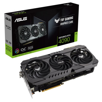 Видео карта Nvidia GF RTX 4090, 24GB, Asus TUF GAMING OG OC, PCI-E 4.0, GDDR6X, 384-bit, DisplayPort, HDMI | JAR Computers ASUS RTX 4090 OG OC 24GB 90YV0IY3-M0NA00