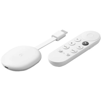Медиа плейър Google Chromecast с Google TV, Wi-Fi, 4K 60fps, HDR поддръжка, USB Type-C, HDMI image