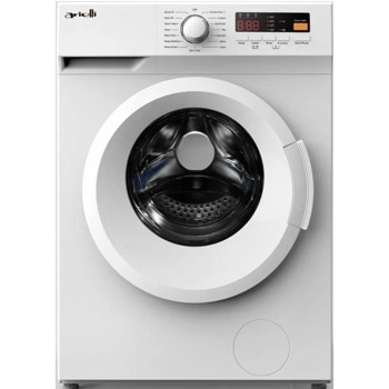 Пералня Arielli AWM-6123N, клас A+++, 6 кг. капацитет на пералня, 1200 оборота в минута, 15 програми, свободностояща, 59.5 cm, дисплей, регулируема температура, бяла image