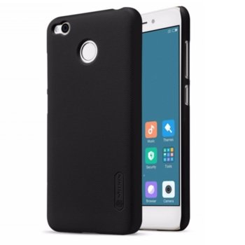 Калъф за Xiaomi Redmi 4, страничен с гръб, поликарбонат, Nillkin, черен image