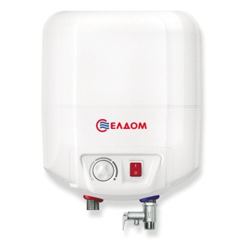 Електрически бойлер Елдом 72324NMP, 7л. обем, проточен, стоящ над мивка, 1.5 kW, енергиен клас B, 34.0 х 28.8 cm. | JAR Computers Бойлер Елдом 72324NMP