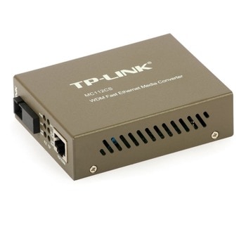 TP-Link MC112CS 10/100Mbps WDM Media Converter | JAR Computers TP-Link MC112CS 10/100Mbps WDM Media Converter