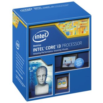 Haswell Core i3 4360 дву-ядрен (3.7GHz, 4MB L3, 350MHz-1.15GHz GPU, LGA1150) BOX | JAR Computers Haswell Core i3 4360 BOX