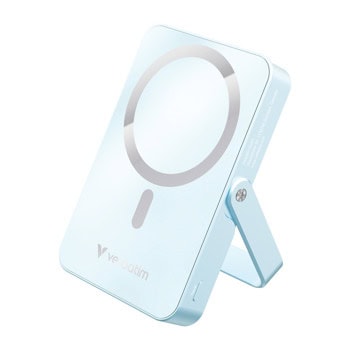 Външна батерия /power bank/ Verbatim Charge 'n' Go, 10 000mAh, синя, 1x USB-C, безжично зареждане MagSafe, 15W | JAR Computers Verbatim Charge 'n' Go 10000mAh Blue 32266