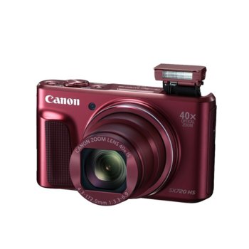 Canon PowerShot SX720 HS, Red