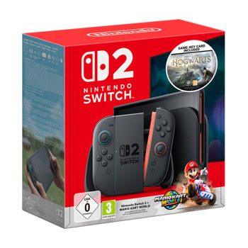 Nintendo Switch 2 + Kart & Hogwarts 256GB Black