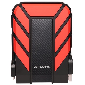 Твърд диск 2TB A-Data HD710P(червен), външен, 2.5" (6.35 cm), USB 3.1 | JAR Computers ADATA HD710P RED AHD710P-2TU31-CRD