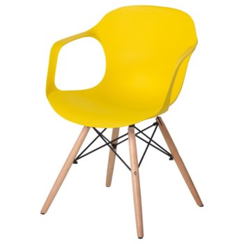 Трапезен стол Carmen 9964 жълт