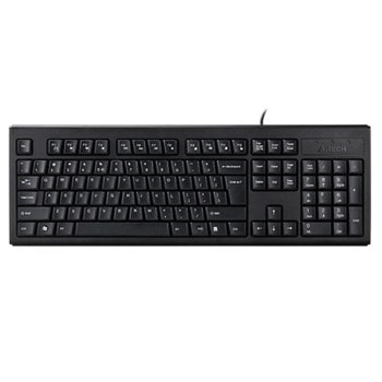 Клавиатура A4Tech KRS-83, мултимедийни бутони, черна, USB | JAR Computers A4Tech KRS-83