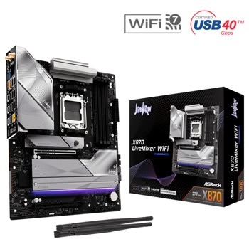 ASRock X870 LiveMixer WiFi | JAR Computers ASRock X870 LiveMixer WiFi