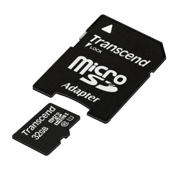 Transcend 32GB microSDHC (1 adapter - Class 4)