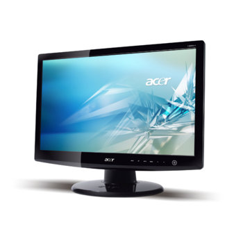 Монитор 23" (58.42 cm) Acer H233HAbmid FULL HD, 16:9, 2ms 40000:1 300cd/m2, HDMI & DVI (HDCP), колонки, черен, 3г. | JAR Computers 23" (58.42 cm) Acer H233HAbmid FULL HD