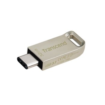 Памет 32GB USB Flash Drive, Transcend JetFlash 850, USB 3.1, водо и прахоустойчива, сребриста | JAR Computers Transcend JetFlash 850 32GB TS32GJF850S