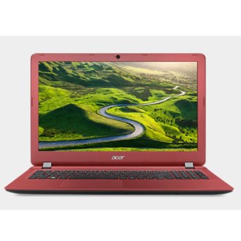 Лаптоп Acer Aspire ES1-533 (NX.GFUEX.003)(червен), четириядрен Apollo Lake Intel Pentium N4200 1.10/2.50GHz, 15.6" (39.62 cm) HD Glare Display, (HDMI), 4GB, 1TB HDD, 1x USB 3.0, Linux, 2.40kg | JAR Computers Acer Aspire ES1-533 NX.GFUEX.003