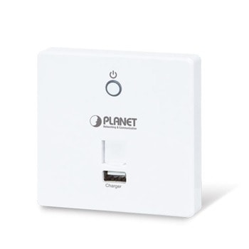 Точка за достъп Planet WDAP-W750E, 750Mbps, 2.4GHz (350Mbps)/ 5GHz (400Mbps), Wi-Fi AC, 1x LAN 10/100, 2 вътрешни антени | JAR Computers Planet WDAP-W750E