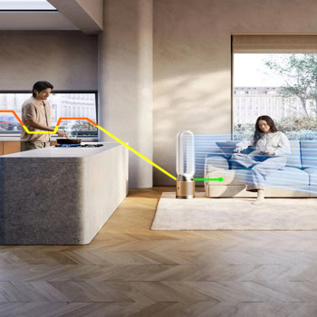 Dyson TP12 Wh/Gold 546519-01