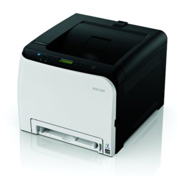 Лазерен принтер RICOH SP C261DNw, цветен, 2400 x 600 dpi, 20 стр/мин, LAN, USB, Wi-Fi, А4 | JAR Computers Цветен лазерен принтер RICOH SP C261DNw
