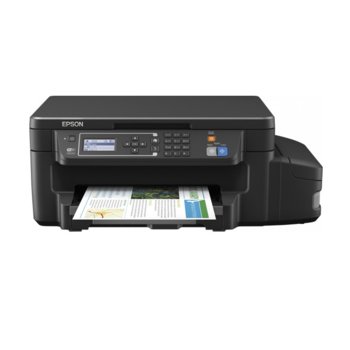 Epson L605 C11CF72401 + 3бр. черни мастила