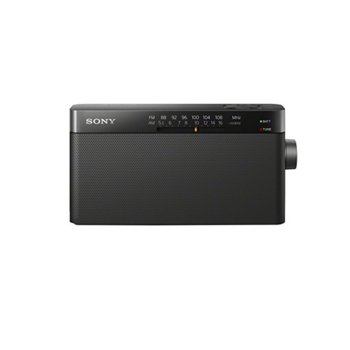 Sony ICF-306 portable radio, black