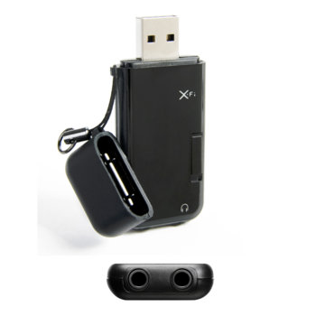 Creative X-FI Go!, USB