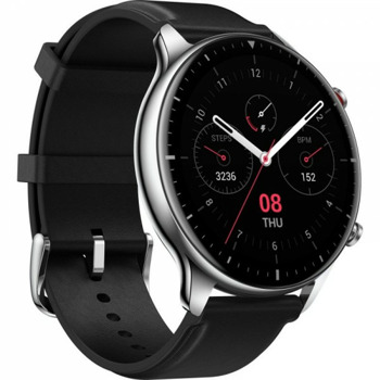 Смарт часовник Xiaomi Amazfit GTR 2 Sport Edition, 1.39" (3.53 cm) AMOLED дисплей, сензор за въздушно налягане, капацитивен сензор, aкселерометър, черен | JAR Computers Amazfit GTR 2 Sport Edition Aluminium 46mm