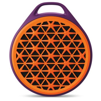 Тонколона Logitech X50 980-001077 1.0, 3W, Bluetooth, лилави | JAR Computers Logitech X50 980-001077