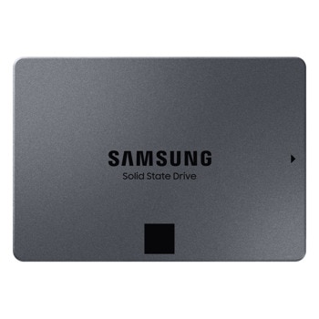 Памет SSD 4TB, Samsung 870 QVO (MZ-77Q4T0BW), SATA 6Gb/s, 2.5"(6.35 cm), скорост на четене 560 MB/s, скорост на запис 530 MB/s | JAR Computers Samsung 870 QVO 4TB MZ-77Q4T0BW