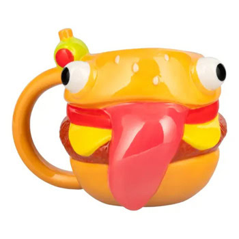 Чаша Paladone: Fortnite - Durrr Burger Shaped Mug, 450ml, зелена | JAR Computers Paladone Fortnite - Durrr Burger Shaped Mug