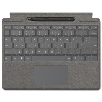 Комплект клавиатура и стилус Microsoft Surface Pro Signature Keyboard with Slim Pen 2, за Microsoft Surface Pro, сиви image