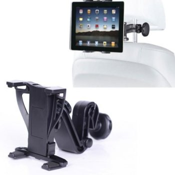 Стойка за таблет Royal HX-T-X2 HR, за таблети, до 11.6", монтира се на гърба на предните седалки, черна | JAR Computers Royal HX-T-X2 HR 21014473