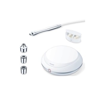 Уред за почистване на лице Beurer FC 100 Pureo Derma Peel, 3 приставки, 5 скорости, вакуум технология, за почистване на пори | JAR Computers Beurer FC 100 Pureo Derma Peel 60667